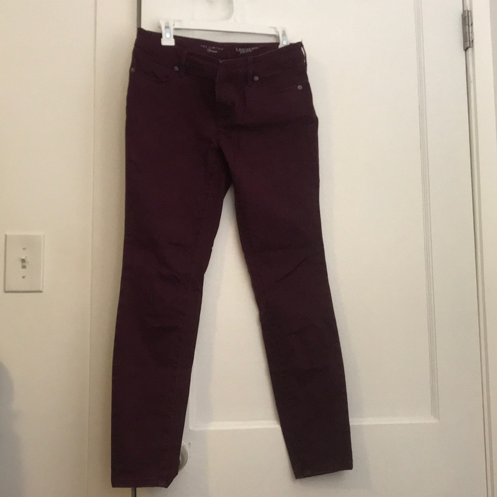 The Limited purple legging jean